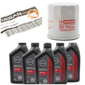 GENUINE OEM Nissan 0W-20 Oil Change Kit 5-Quart W/ 15208-65F0E Filter and Washer