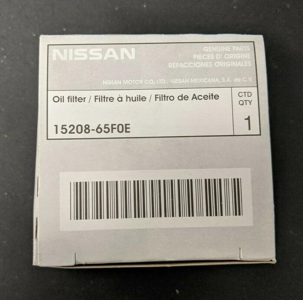 GENUINE OEM Nissan 0W-20 Oil Change Kit 5-Quart W/ 15208-65F0E Filter and Washer