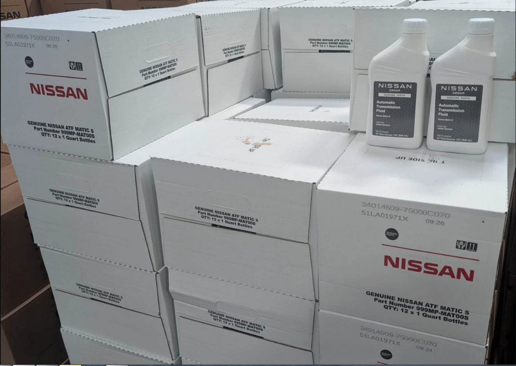 GENUINE OEM Nissan Automatic Transmission Fluid Matic-S MULTIPACK (999MP-MAT00S)