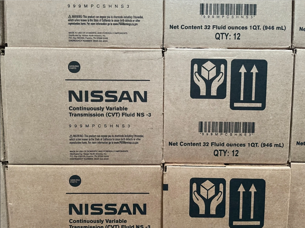 GENUINE OEM Nissan NS-3 CVT Fluid 6-Quarts (999MP-CV0NS3 / 999MP-CSHNS3)